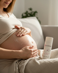 Silverette Silver-Powered Stretch Marks Cream 200ml, nourishing daily skincare with silver for stretch mark prevention and skin health