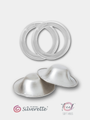 Silverette® cups + O-Feel™ ring (1 Pair)